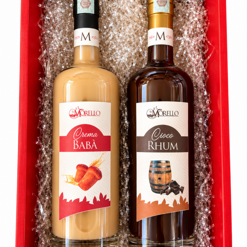 Confezione regalo "Antonia" -Crema Coco Rum & Crema Babà-